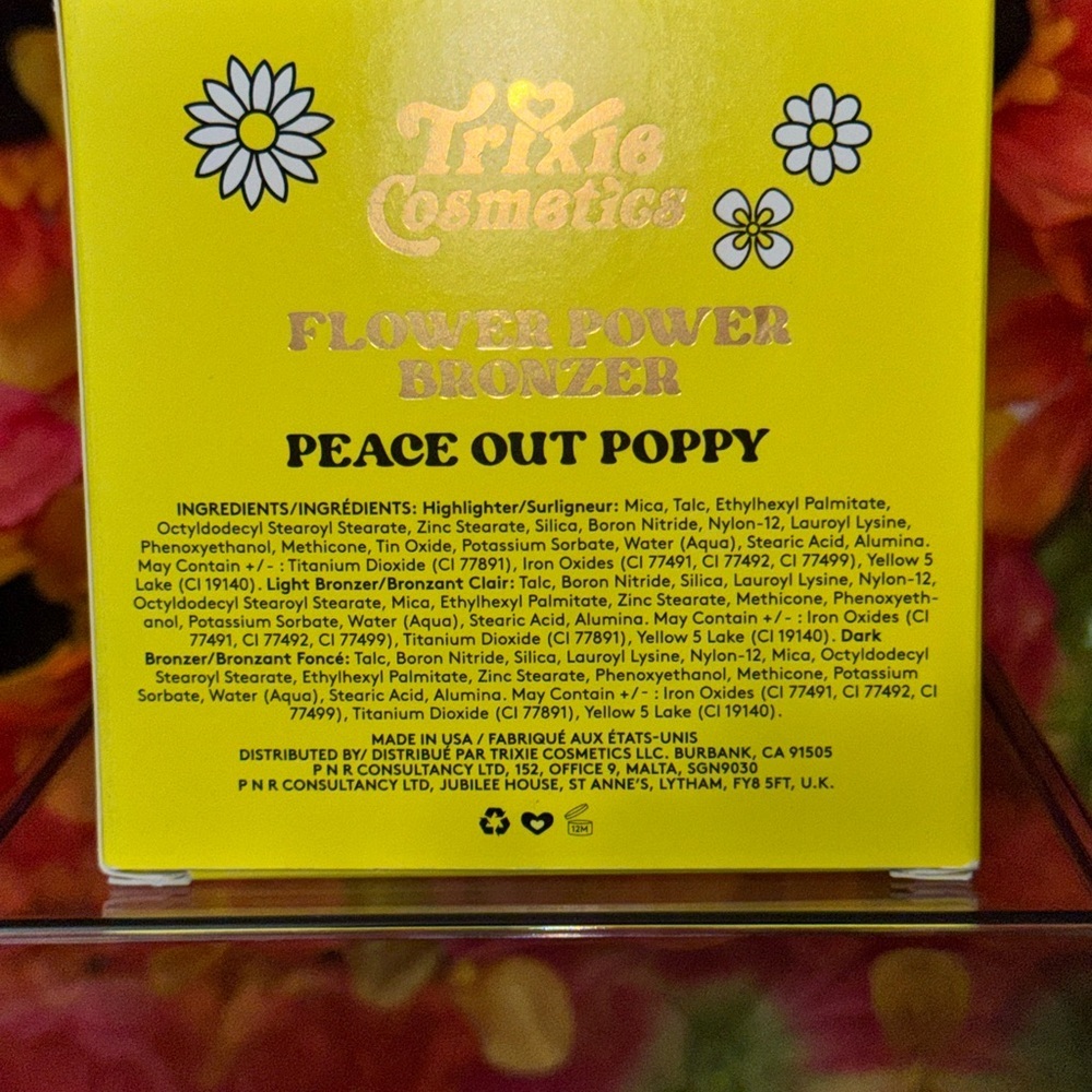 Trixie Cosmetics Flower Power Bronzer - Peace Out Poppy - Picture 3 of 8